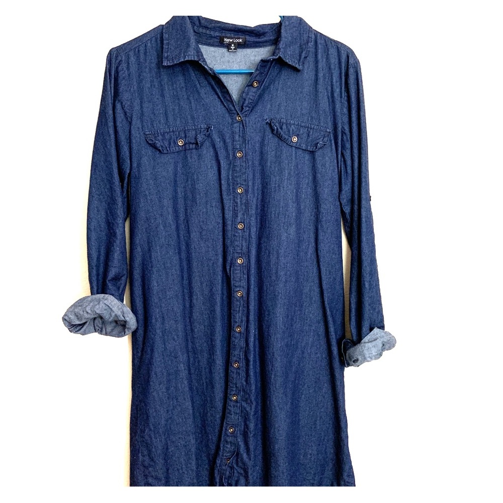 Jean dress— barely worn!!